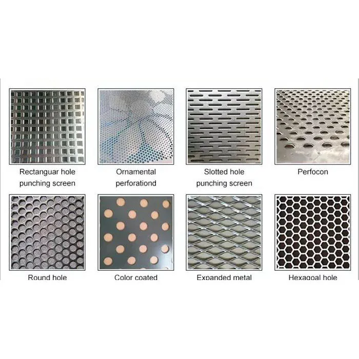 perforated metal screen