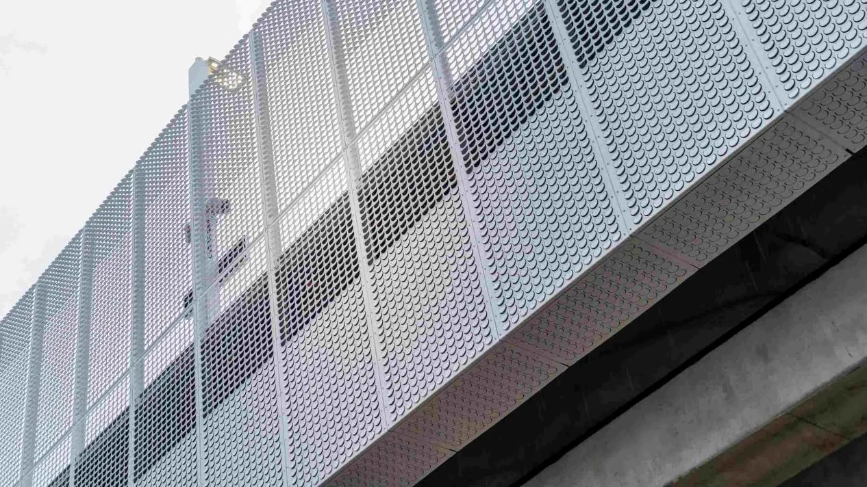 perforated metal screen panels